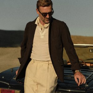 Japanese Cool Cashmere Knit Polo